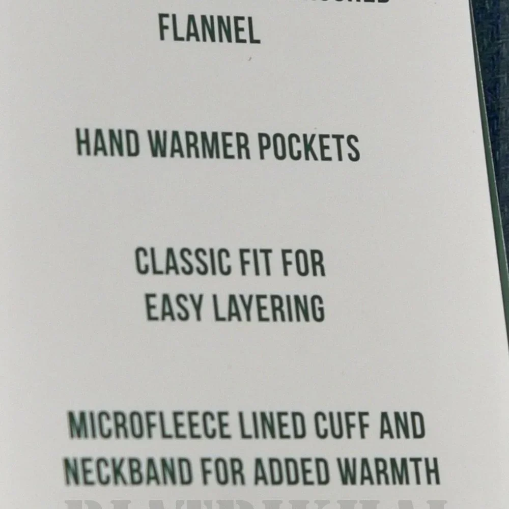 RED NWT Men’s Flannel Shirt Orvis - Picture 10 of 10